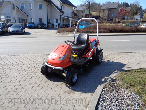 Aufsitzmäher Hochgrasmäher Rasentraktor Efco Tuareg92 Allrad 19PS