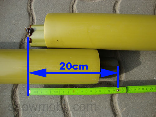 Zapfwelle Gelenkwelle mit Scherbolzen für Traktoren bis 25PS 160cm bis  255cm - Motorgeräte Fritzsch GmbH