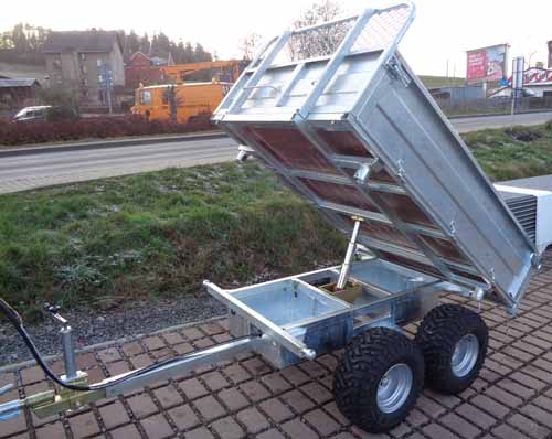 Trailer Ea 1003z Three Way Tipper Trailer For Tractor Small