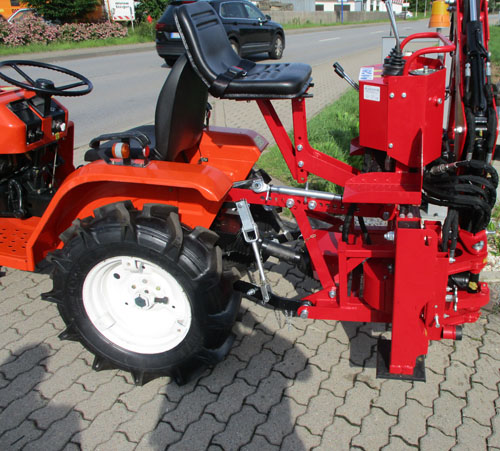 Anbaugeräte Shop : Heckbagger, Anbaubagger BHSM155