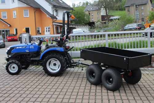 Anhänger Tandem 500TB mit Bremse Sabo Craftsman Yardman Echo AGS Herkules  4260558358046