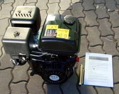 Apex Stromerzeuger Benzinmotor Standmotor 15 PS Industriemotor 4-Takt Motor  420 ccm 01972