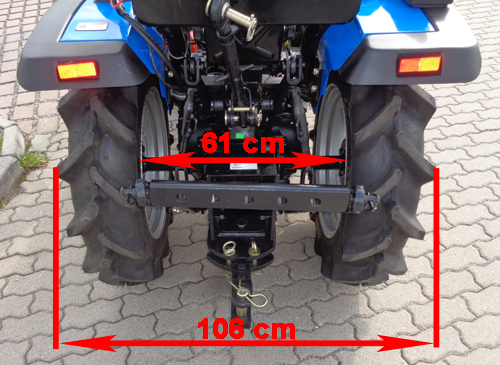 Aufpreis KFZ-Brief Kleintraktor Traktor SOLIS 26 Allrad Krokoschaufel 4in1 