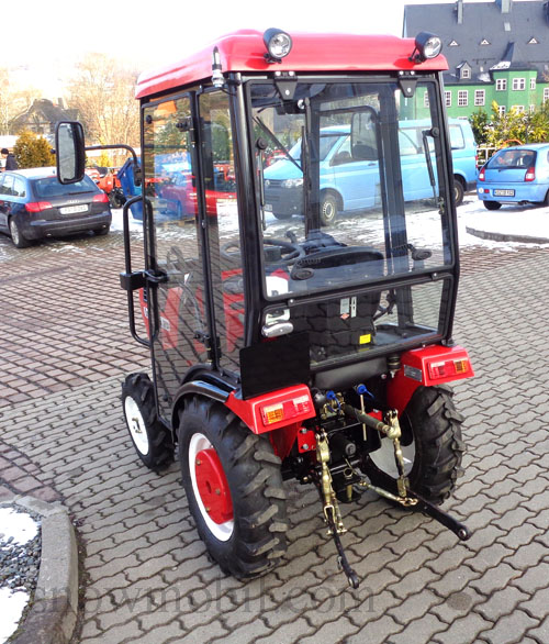 Kabine beheizt für Traktor Eurotrack 164 zur Selbstmontage - Motorgeräte  Fritzsch GmbH