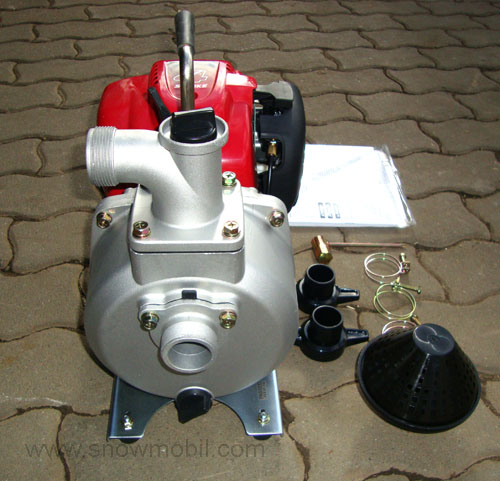 Frisch-Wasserpumpe WX35 mit GX35 Honda-Motor - Motorgeräte Fritzsch GmbH